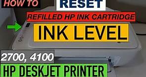 HP Printer reset Ink Level - "Easy Fix".