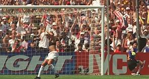 Brandi Chastain relives her penalty, the greatest Women's World Cup™ moment ever