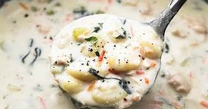 Olive Garden Chicken and Gnocchi Soup Recipe