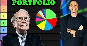 A Review of Warren Buffett's Stock Portfolio for 2020! - (Tier List)