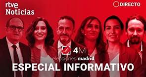 #Especial4mRTVE ELECCIONES MADRID: ‘4M. Madrid decide’ | RTVE Noticias