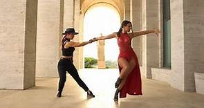 Romeo Santos, ROSALÍA - El Pañuelo | Bachata Dance | Magda & Valeria