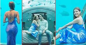 Kajal Agarwal and Gautam Kichlu Dreamy Underwater Honeymoon In Maldives | Inside Video