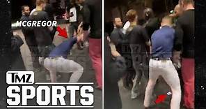 Conor McGregor Phone Stomping Incident Caught On Video | TMZ Sports