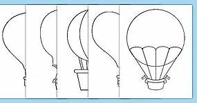 Hot Air Balloon Templates