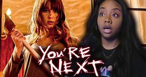 WATCHING YOU'RE NEXT .. FOR THE BEST FINAL GIRL | YOU'RE NEXT COMMENTARY/REACTION