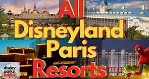 Disneyland Paris Resorts Overview - ALL DISNEY HOTELS