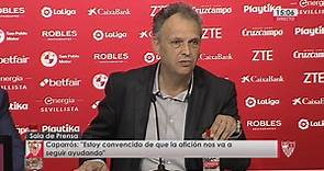 � Presentación de Joaquín Caparrós como nuevo entrenador � � EN DIRECTO