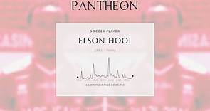 Elson Hooi Biography - Curaçaoan footballer
