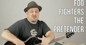 Foo Fighters The Pretender Guitar Lesson + Tutorial