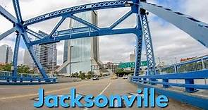 Jacksonville Florida - Driving Through Jacksonville Florida 4k UHD