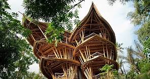 Magical houses, made of bamboo | Elora Hardy