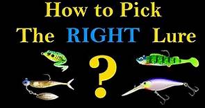 How to Pick the Right Fishing Lure (Best Way to Catch a Fish)
