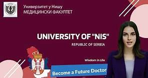 The faculty of Medicine ,University Of NIŠ