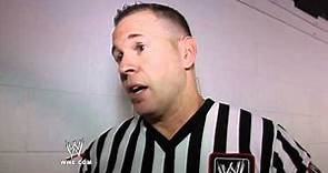 WWE com Exclusive Referee Chad Patton discusses what it was like to be in the ring when it collapsed