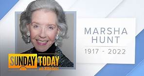 Marsha Hunt, Hollywood Actress Turned Activist, Dies At 104