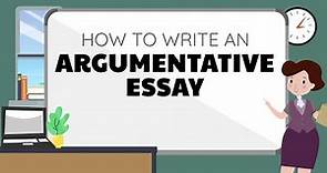 How to Write an Argumentative Essay with Example