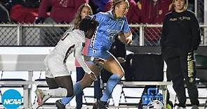 UNC vs. Florida State: 2022 Women's College Cup semifinal highlights