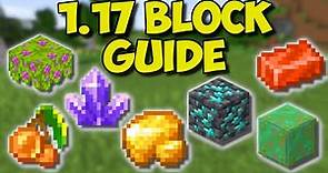 1.17 New Items Tutorial Guide!!! - How To Use ALL The New Blocks In Minecraft 1.17