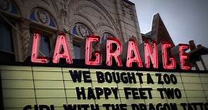 LaGrange Theater, Vintage Building & Neon Sign
