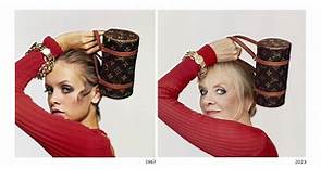 '60s Supermodel Twiggy Recreates a Classic Photo - 56 Years Later