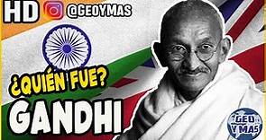 ¿Quién Fue? Biografía de Mahatma Gandhi 🕊️ | Revolución Pacífica 🇮🇳