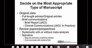 How to Write and Publish a Medical Article (Schatz)