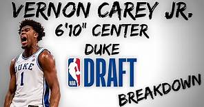Vernon Carey Jr. Draft Scouting Video | 2020 NBA Draft Breakdowns