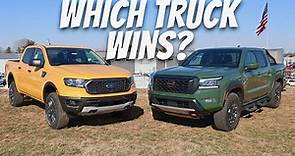 2022 Nissan Frontier Pro-4X vs Ford Ranger FX4 - Which One is Better?