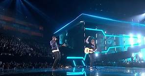 Ed Sheeran – Castle On The Hill & Shape Of You feat. Stormzy [Live from the Brit Awards 2017]