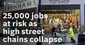 Debenhams set to close - 12,000 jobs at risk across UK