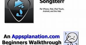 Songsterr Tutorial a Beginners Walkthrough from Appsplanation.com for iPhone, iPad, and iPod Touch