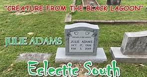 The grave of Julie Adams (Creature from the Black Lagoon)