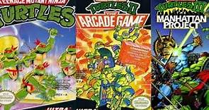 Teenage Mutant Ninja Turtles 1,2 y 3 (NES) rom Des... Español