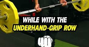 💪🏼Barbell Rows: Underhand VS Overhand-Grip