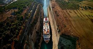 Il Canale di Corinto, il canale navigabile creato dall’uomo