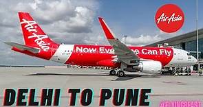 Air Asia India | FLIGHT REVIEW | New Delhi - Pune | FlyingBeast Controversy
