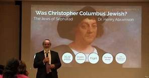 Was Christopher Columbus Jewish?