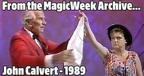 John Calvert - Magician - The Best of Magic - 1989