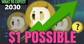 DOGECOIN Prediction 2030 || Doge Coin meme Token - $1 possible???