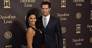 Nadia Bjorlin & Grant Turnball Red Carpet Style at Days of Our Lives 50 Anniversary Party