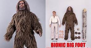New retro six million dollar man Bigfoot action figure 1/6 revealed preorder info