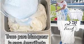 COMO BLANQUEAR LA ROPA BLANCA Y ELIMINAR MANCHAS | SIN CLORO NI LEJÃA