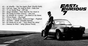 (Fast and furious songs) - Soundtracks - Furious 7 - For Paul Walker