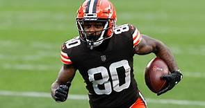 Browns WR Jarvis Landry suffers knee injury in team's win over Texans