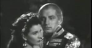 Vivien Leigh and Laurence Olivier in ''That Hamilton Woman'', ...