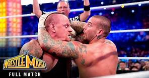 FULL MATCH — The Undertaker vs. CM Punk: WrestleMania 29