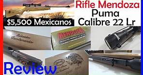 Rifle Mendoza Puma 22Lr México SEDENA DCAM Review
