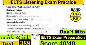 IELTS Listening Practice Test 2024 with Answers [Real Exam - 389 ]