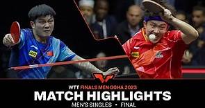 Fan Zhendong vs Wang Chuqin | MS Final | WTT Finals Men Doha 2023
